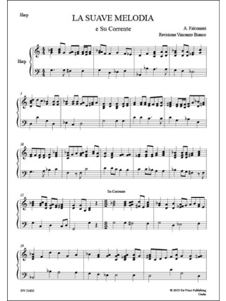 La Suave Melodia - Andrea Falconieri - Partition